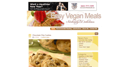 Desktop Screenshot of easyveganmeals.com